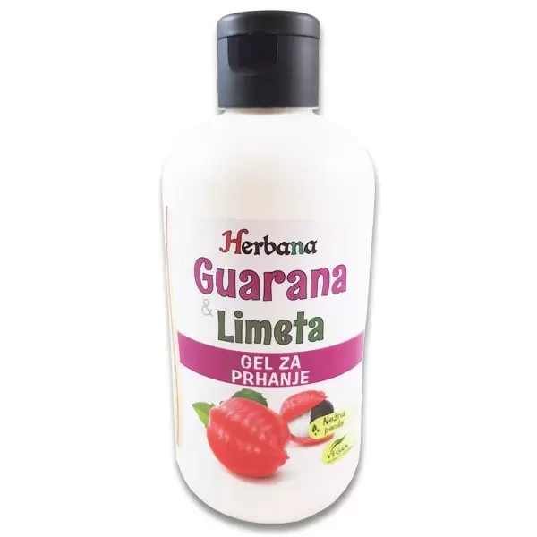 Guarana in limeta gel za prhanje