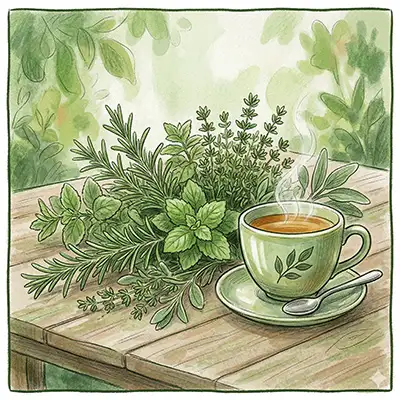 Suha zelišča in čaji