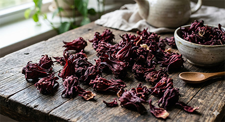 Hibiskus cvetovi - Herbana