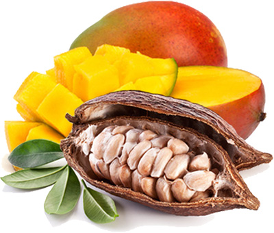 Kakav in mango