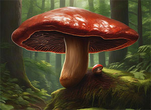 Rejši ganoderma lucidum - Herbana